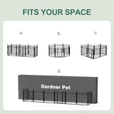 Gardner Pet Dog Fence—secure, foldable play space for your pets