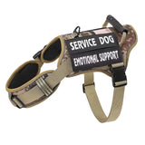 Tactical Service Dog Harness With Handle, No-Pull Adjustable Reflective Pet Vest Harness For Easy Walking And Training — control, comfort, and safety combined