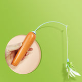 2 In 1 Pet Cat Toy With Feather