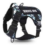 Tactical Pet Chest Service Dog Harness Vest Adjustable Reflective Dog Harness Metal Buckle Hiking Training — built tough for safety and adventure