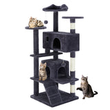 Multi Functional Cat Treehouse Cat Climbing Frame
