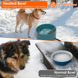 Heated Water Bowl For Dog Cat – warm hydration made simple